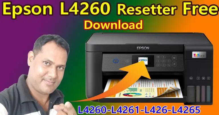 Epson l4260 resetter free download