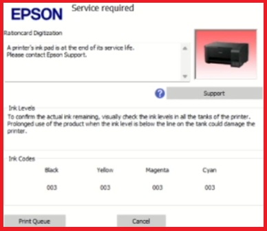 epson l3260 resetter