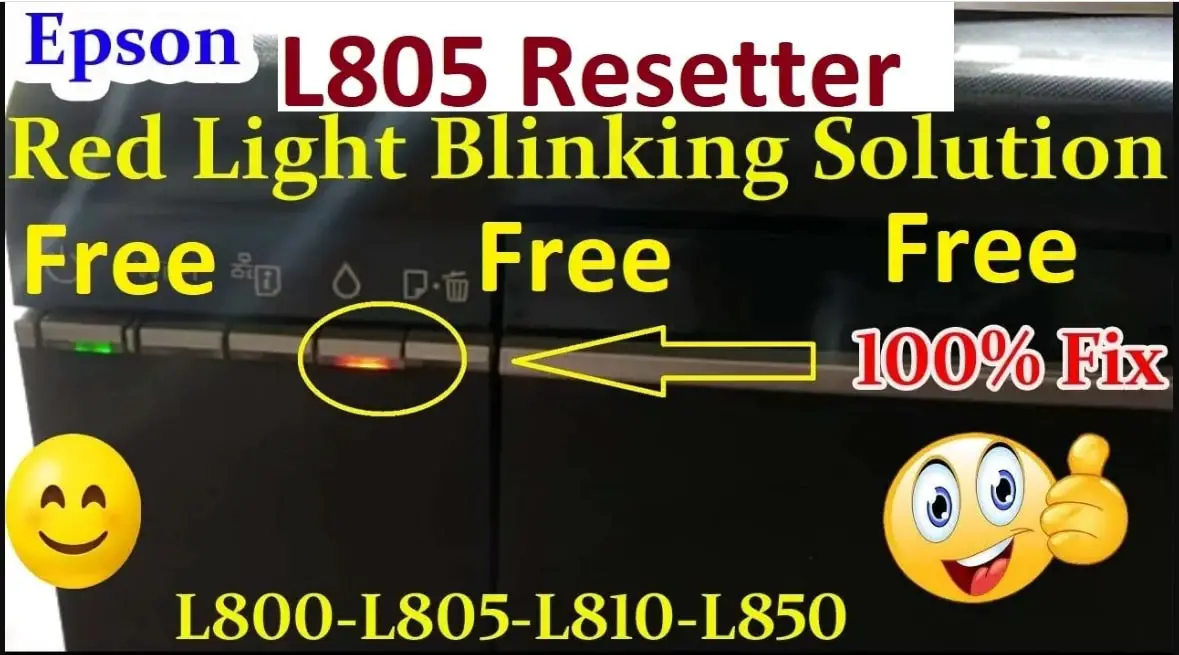 Epson L805 Resetter-Free Download || Epson L805 Resetter Adjustment