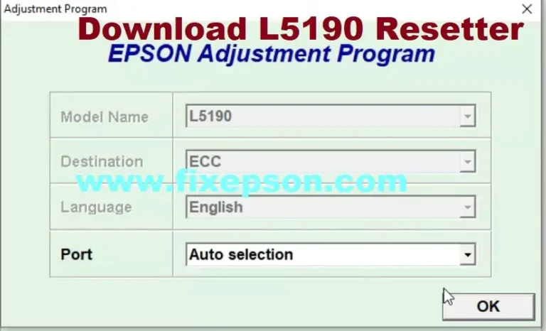 epson-l5190-resetter free