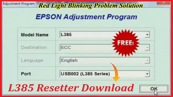 epson l385 resetter