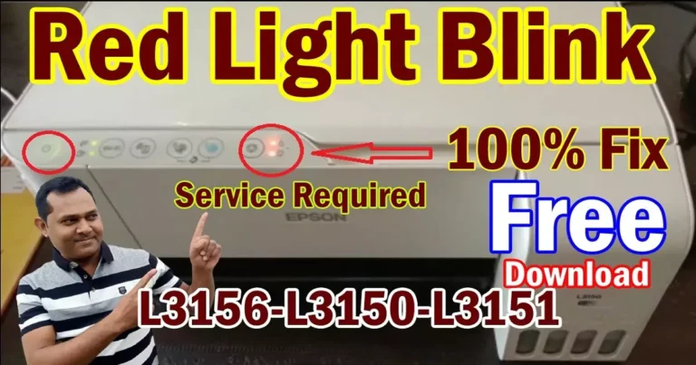 how to reset epson l3150