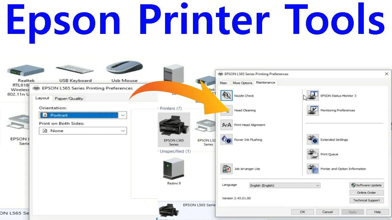printing preferences