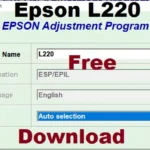 Epson Resetter L220 download free