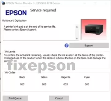 service-required-epson-l3210