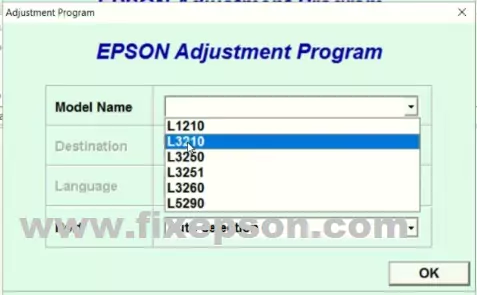 epson l3210 resetter compatible-models