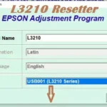 epson resetter l3210