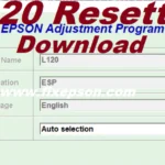 Epson Resetter l120 free download