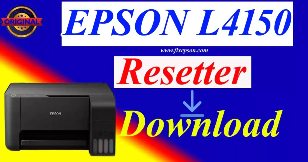 Epson L4150 Resetter Free Download rar file