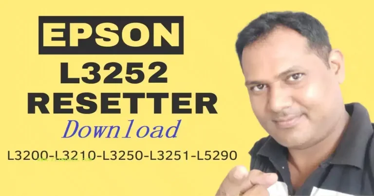 epson l3252 resetter free download