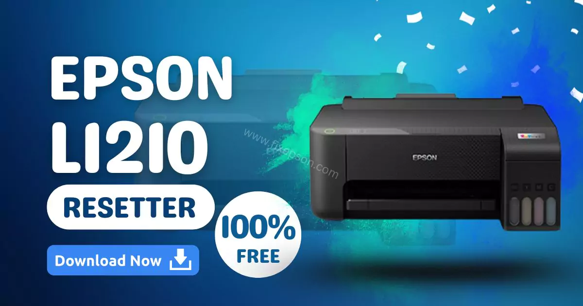 Epson L1210 Resetter Free Download