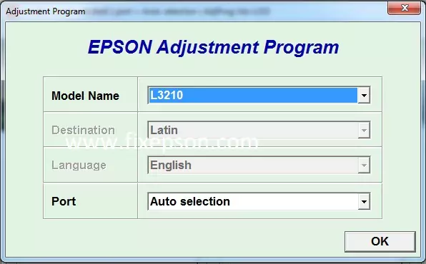 reset epson l3210 printer