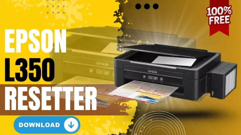 Epson L350 Resetter download software