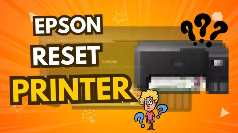 Epson Reset Printer tool