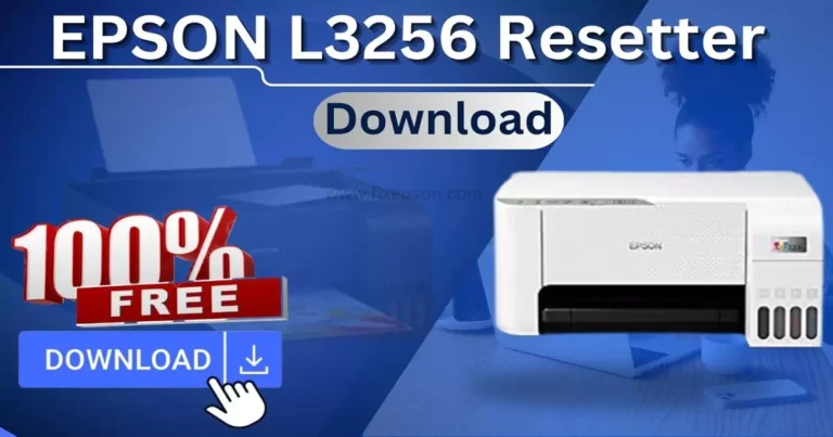 epson l3256 resetter free