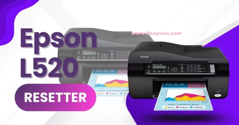Epson L520 Resetter Free Download tool
