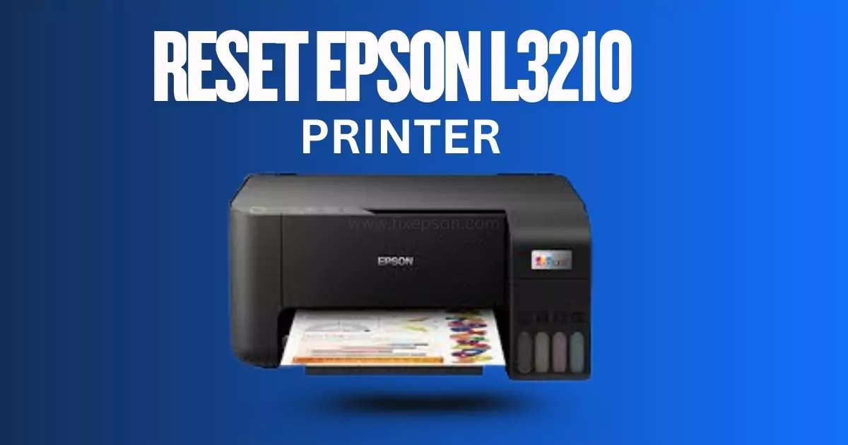 reset epson l3210 printer