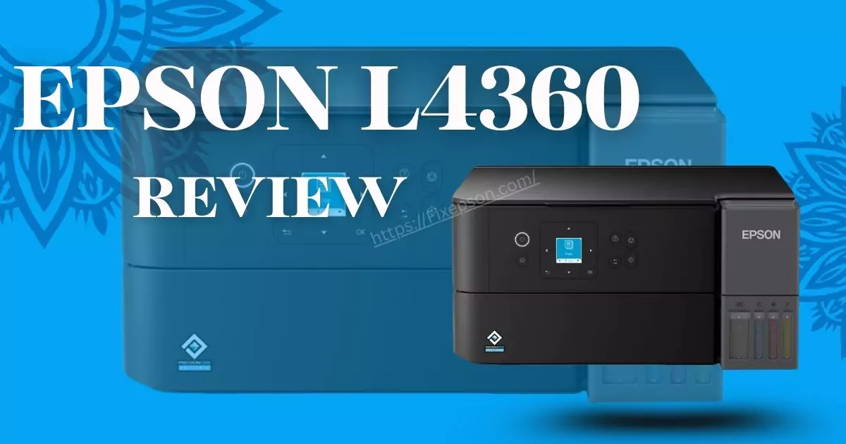 EPSON L4360 review 1