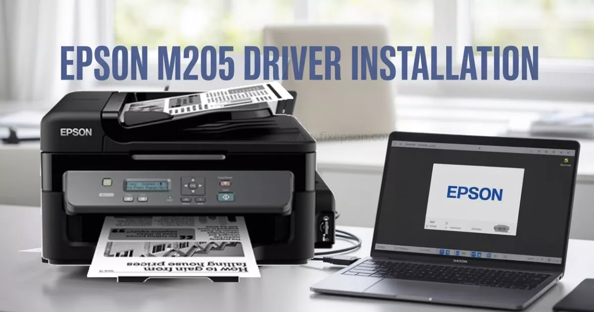 epson m205 driver software