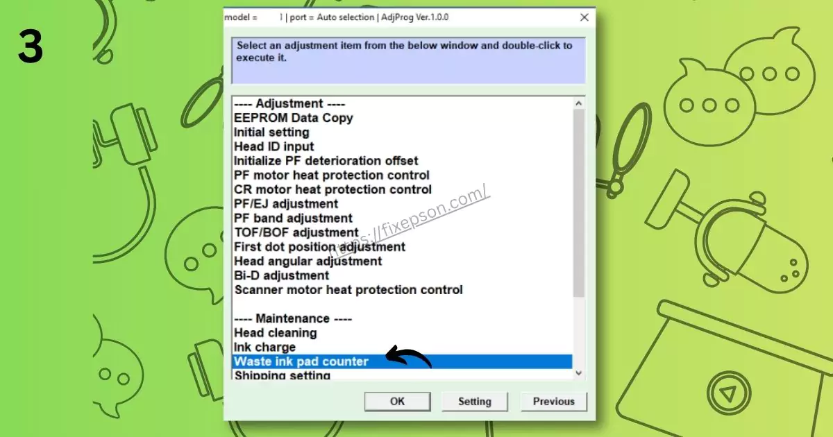 Epson Adjustment Program L3210 45423434