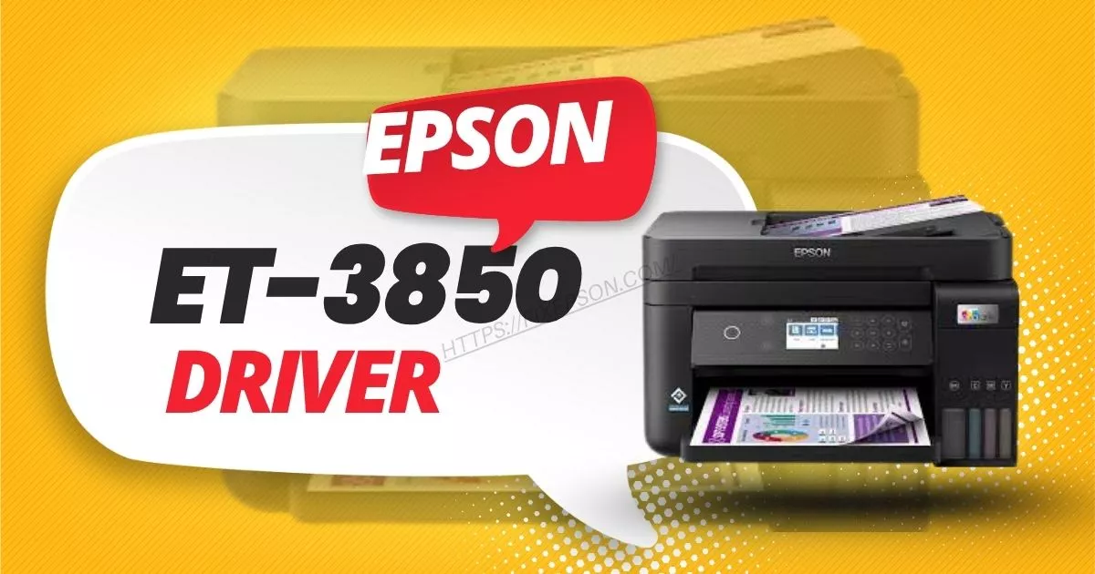  Epson ET-3850 Driver